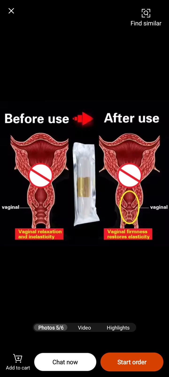 NATURAL VAGINA TEGHTINING STICK