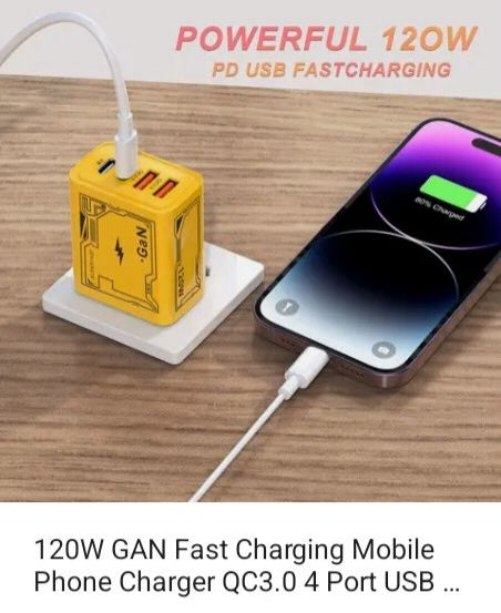 GNA Fast Charger - Universal USB Quick Charge Adapter